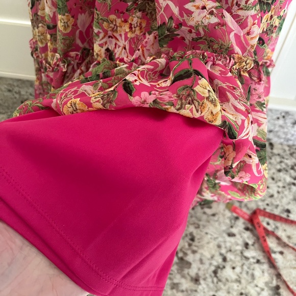 Floral Pink Dress by Taylor - Picture 7 of 7